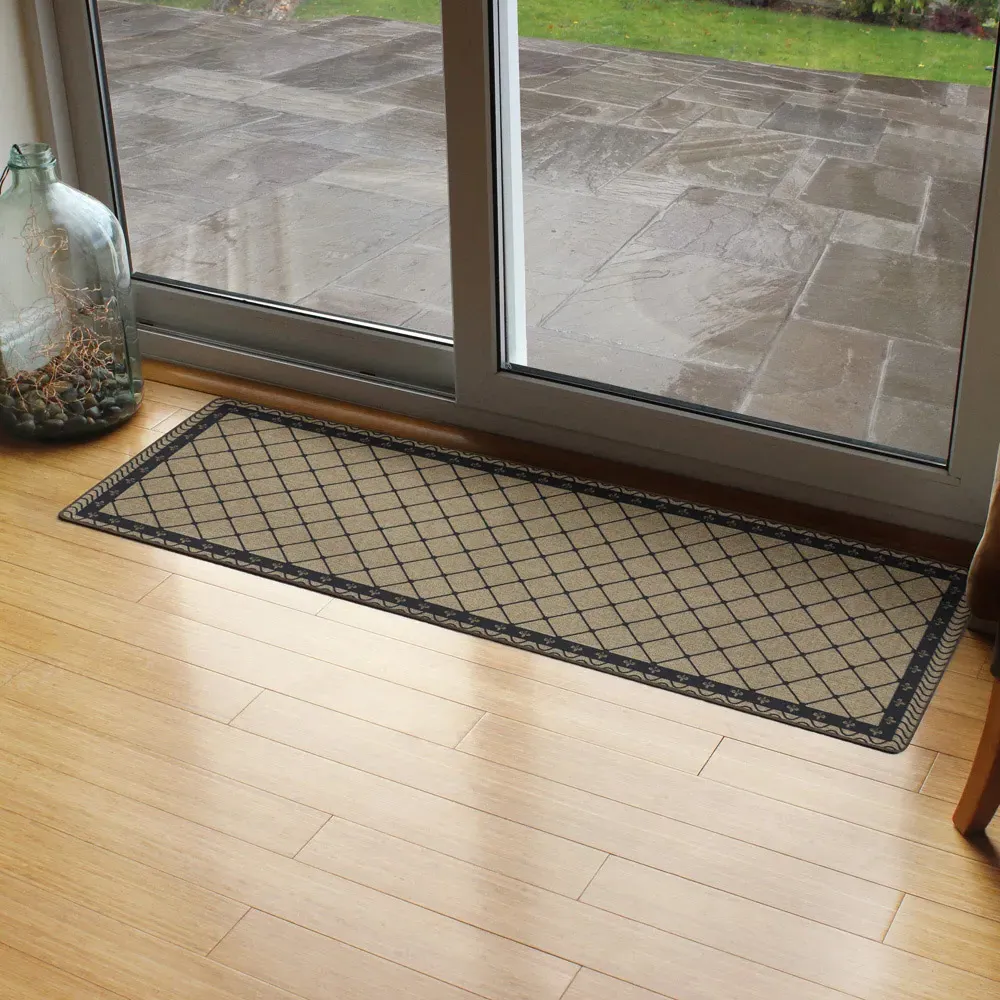 Elegance Diamond Runner - Cream