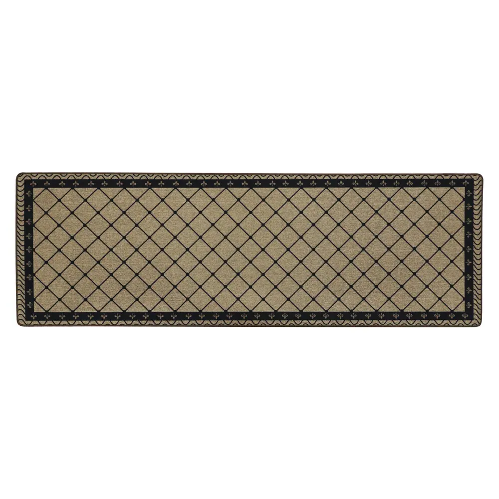 Elegance Diamond Runner - Cream