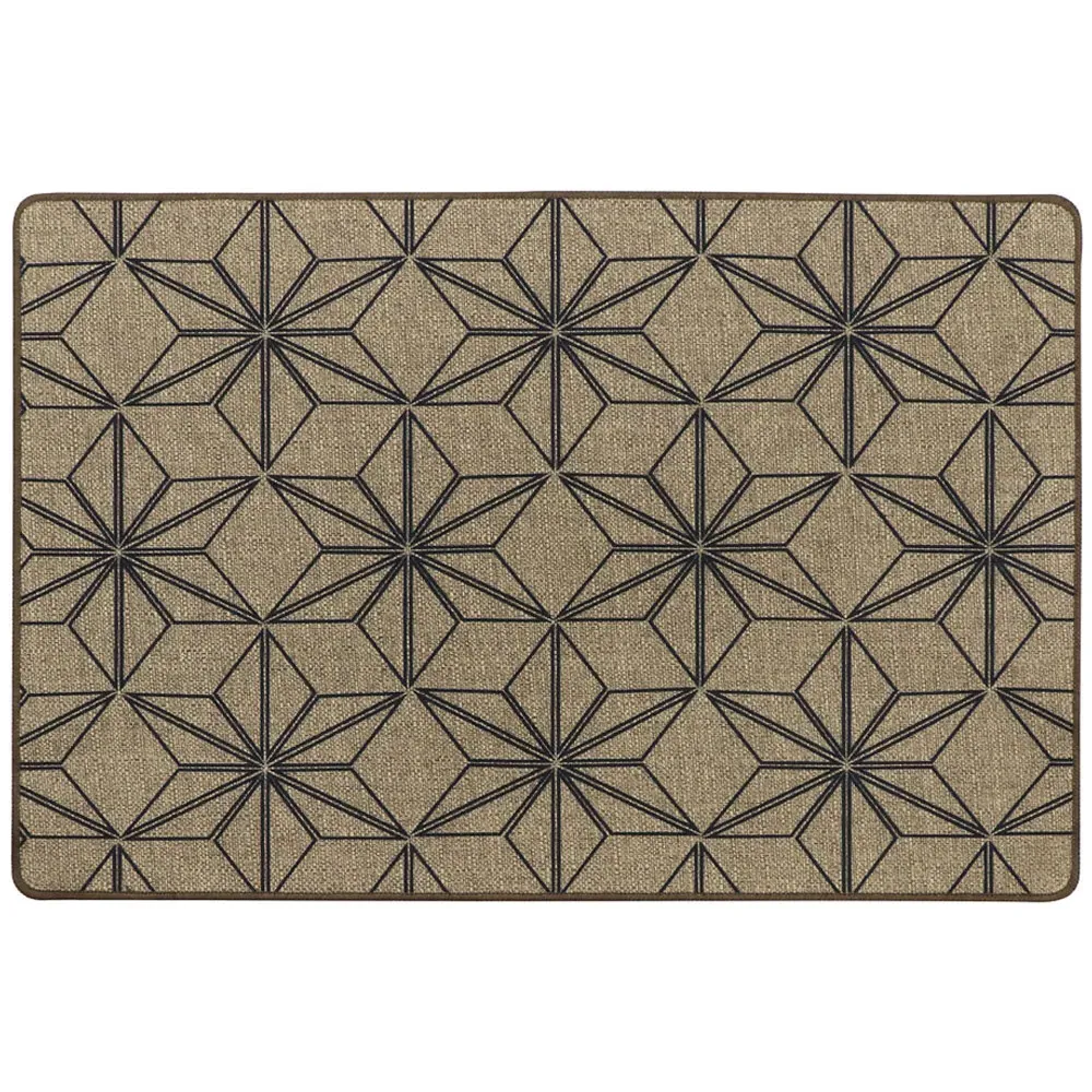 Elegance Stars Door Mat - Cream image