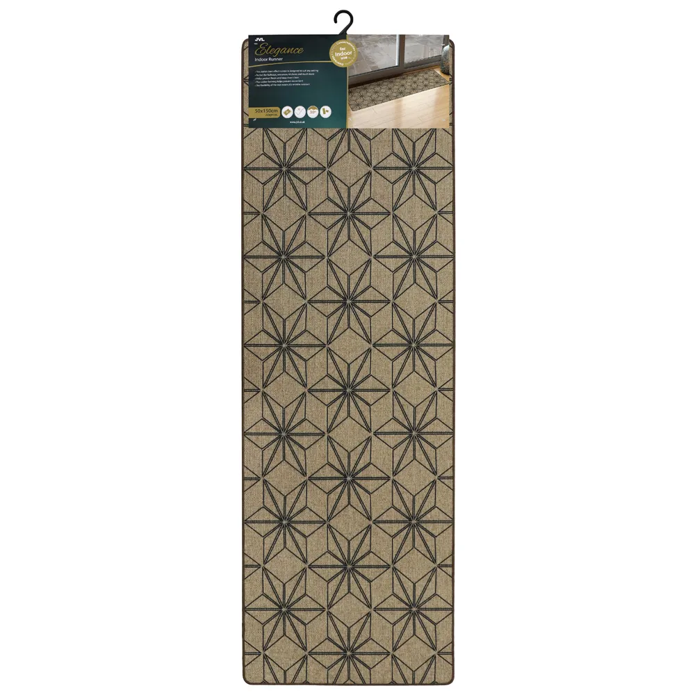 Elegance Stars Runner - Cream