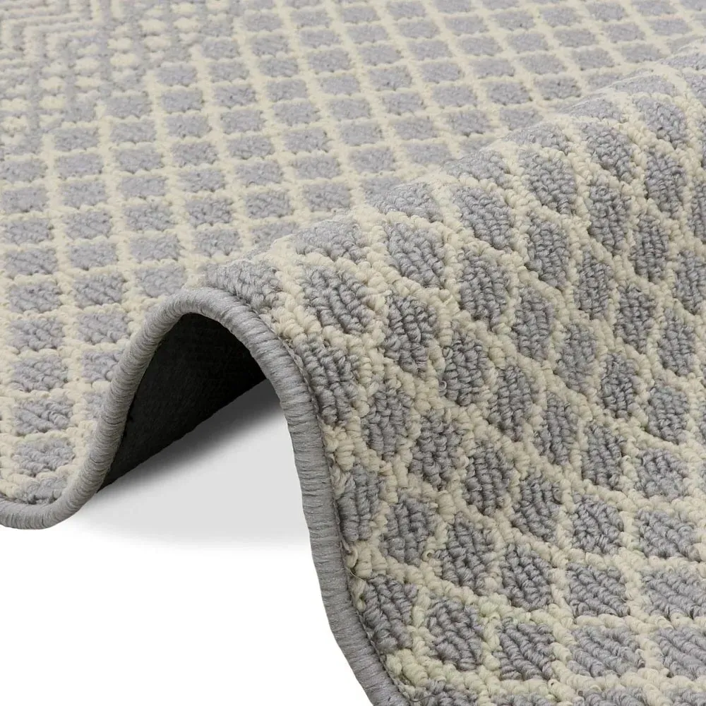 Everley Washable Indoor Rug - Grey