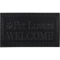 Fauna Lovers Rubber Scraper Doormat - 40 x 70cm