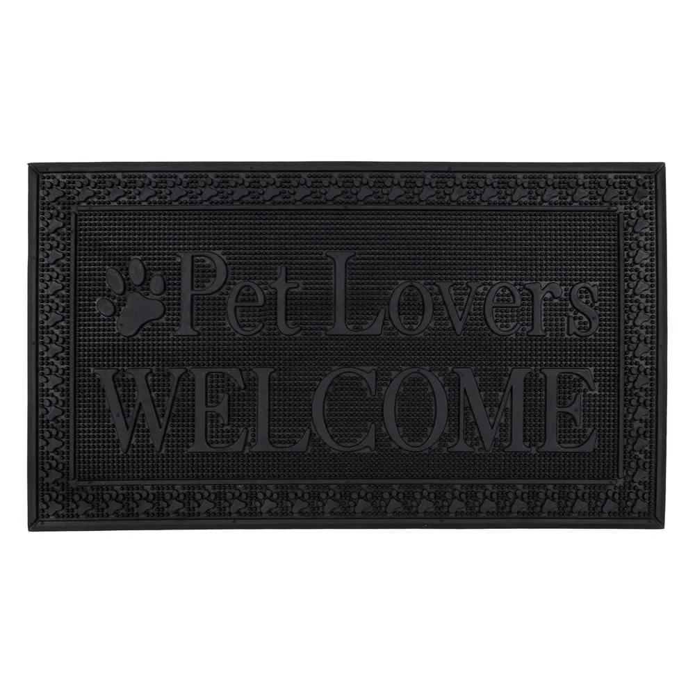 Fauna Lovers Rubber Scraper Doormat - 40 x 70cm image