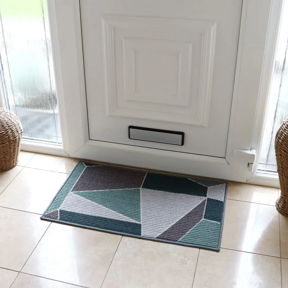 Fiora Door Mat - Duck Egg