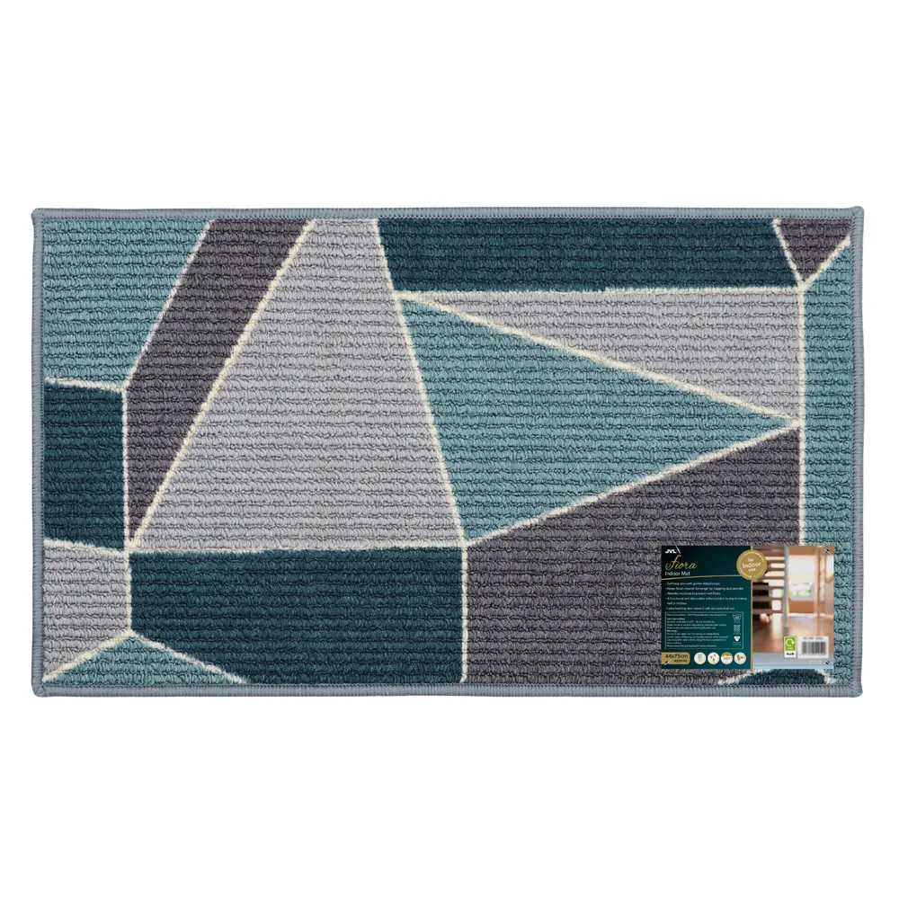 Fiora Door Mat - Duck Egg