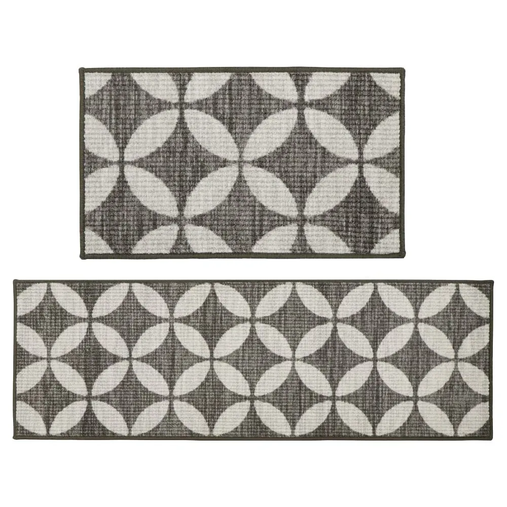 Fiora M Pewter Washable Runner - Multi