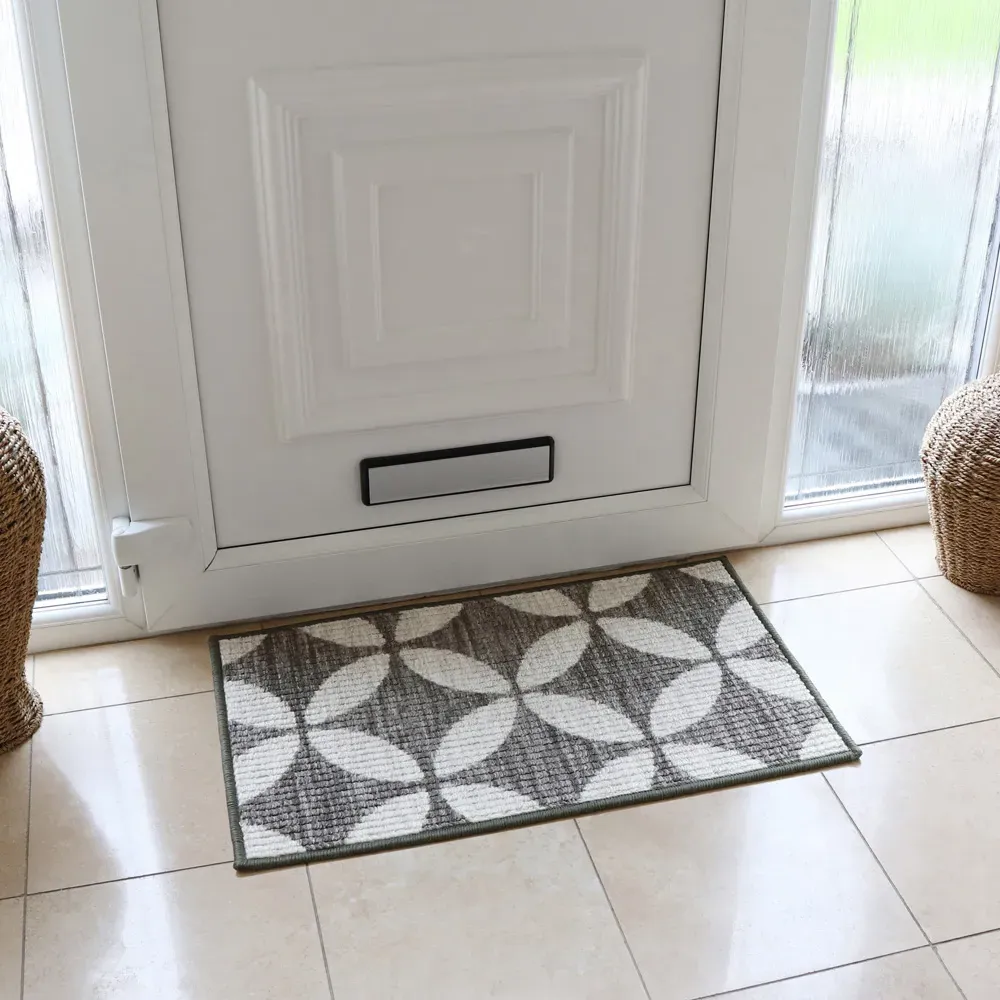 Fiora Pewter Door Mat - Multi