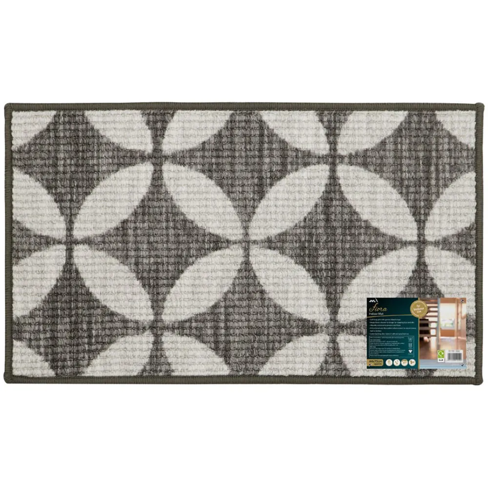 Fiora Pewter Door Mat - Multi