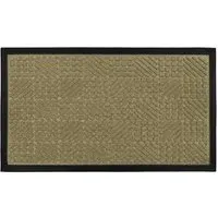 Firth Rubber Doormat - Beige, Polypropylene