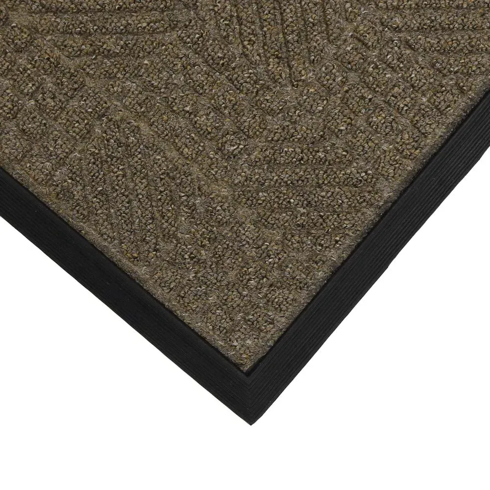 Firth Rubber Doormat - Brown, Polypropylene