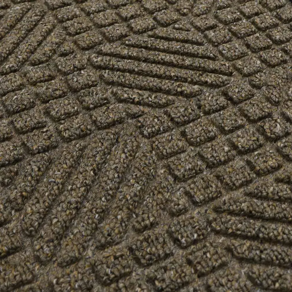 Firth Rubber Doormat - Brown, Polypropylene