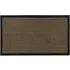 Firth Rubber Doormat - Brown, Polypropylene