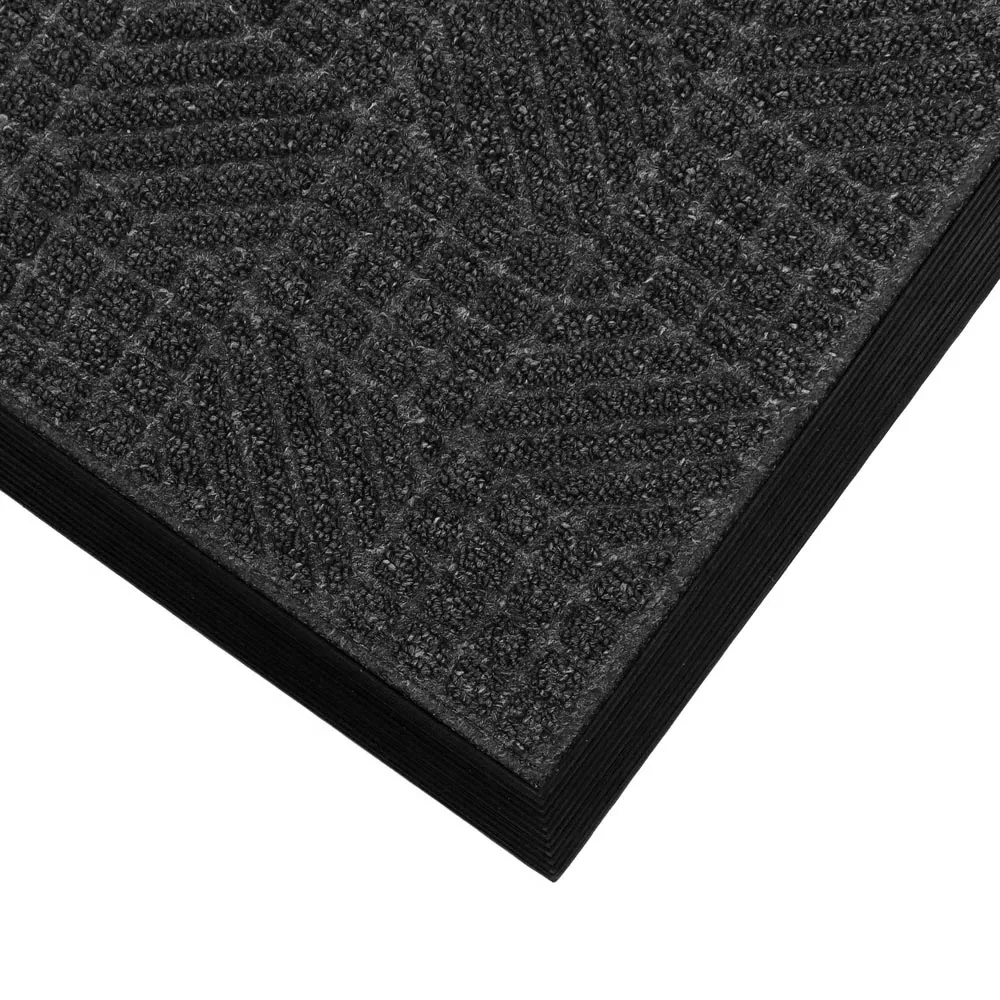 Firth Rubber Doormat - Charcoal, Polypropylene