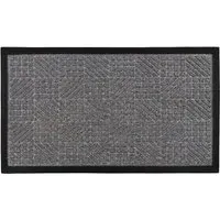 Firth Rubber Doormat - Grey, Polypropylene