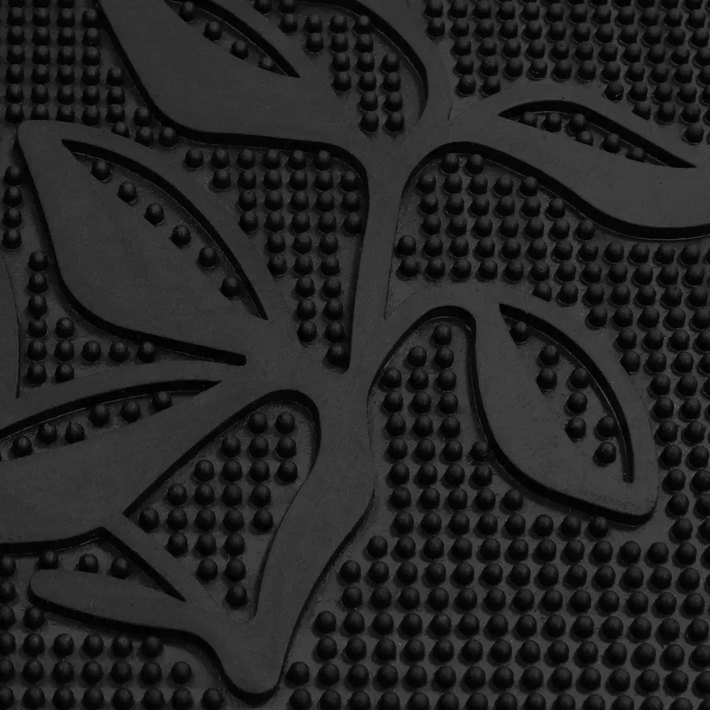 Foliage Rubber Scraper Doormat 45 x 75cm