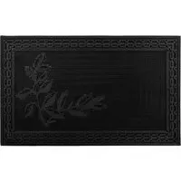 Foliage Rubber Scraper Doormat 45 x 75cm