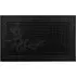 Foliage Rubber Scraper Doormat 45 x 75cm