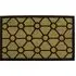 Geometric Woven Tuffscrape Doormat - Coir, Rubber