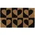 Heart To Heart Latex Coir Door Mat - Multi