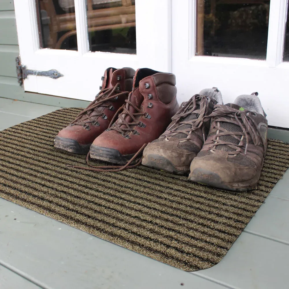 Infinity Scraper Door Mat - Beige