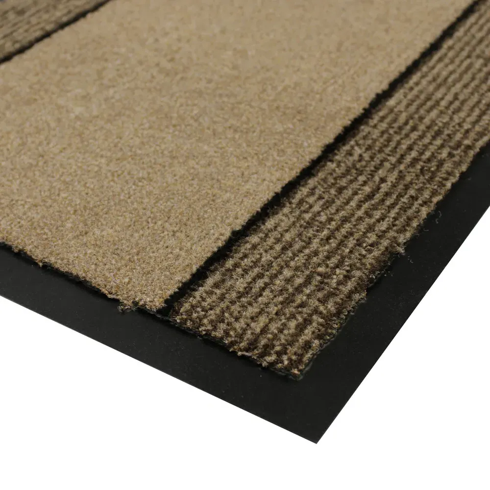 JVL Miracle Barrier Mat - Beige, Polypropylene