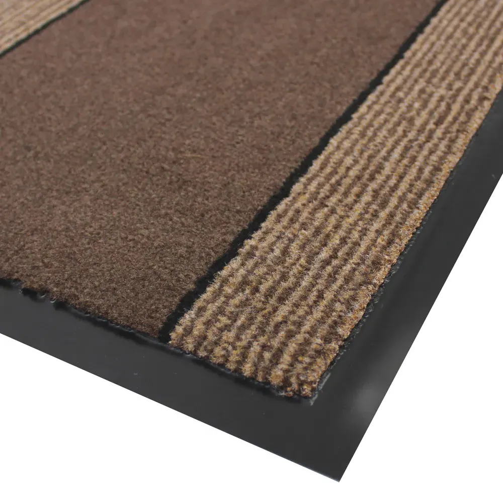 JVL Miracle Barrier Mat - Brown, Polypropylene