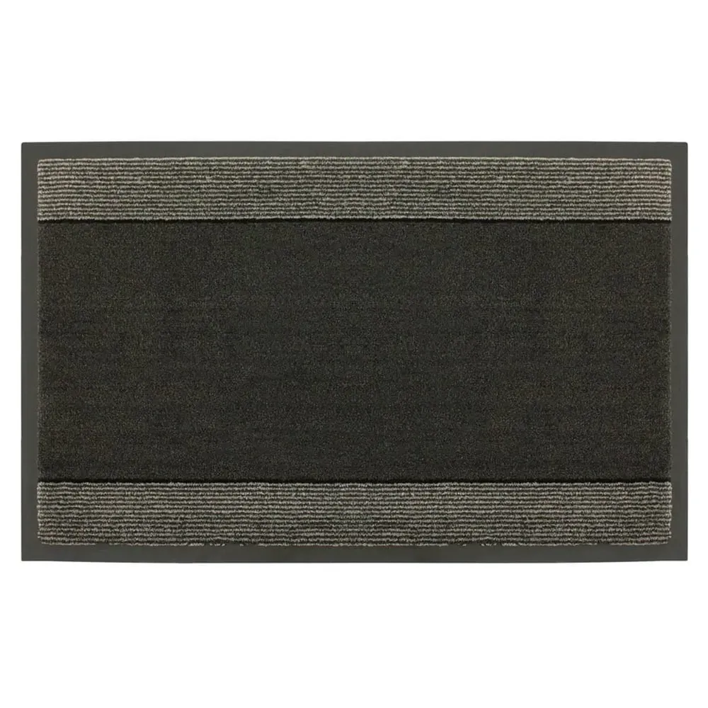JVL Miracle Barrier Mat - Charcoal, Polypropylene