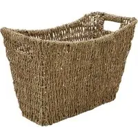 JVL Seagrass Magazine Rack - Seagrass