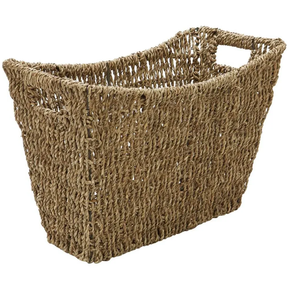 JVL Seagrass Magazine Rack - Seagrass