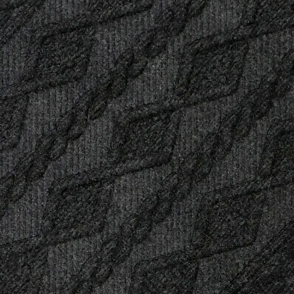 Knit Indoor Scraper Doormat - Charcoal