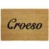 Latex Coir Croeso Doormat - Natural Coir