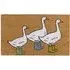 Latex Coir Geese Doormat - Natural Coir