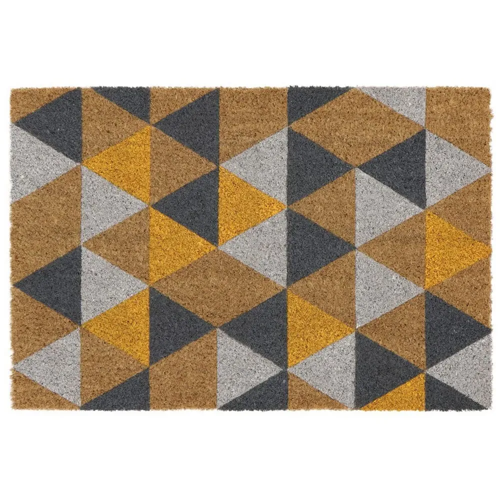 Latex Coir Geo Doormat - Natural Coir