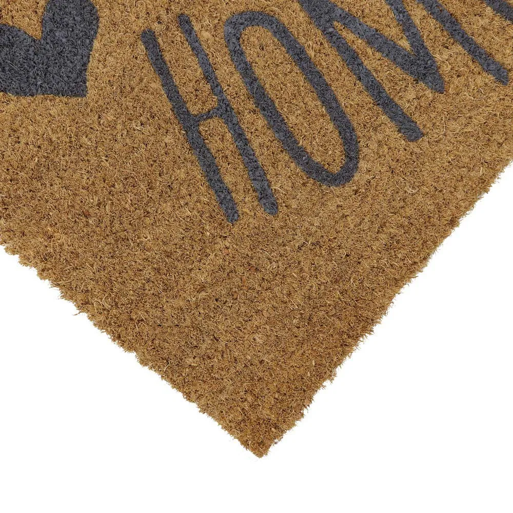 Latex Coir Happiness Doormat - Natural Coir