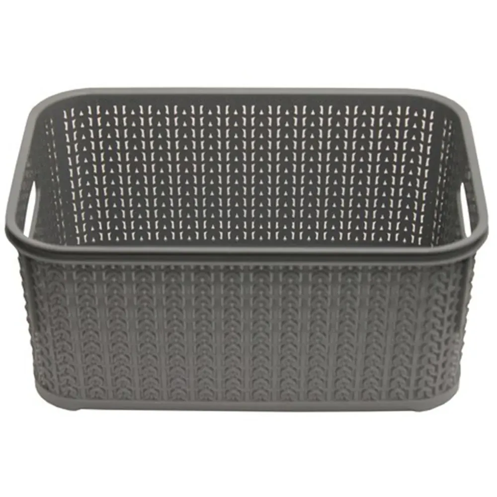 Loop 6L Storage Basket - Grey
