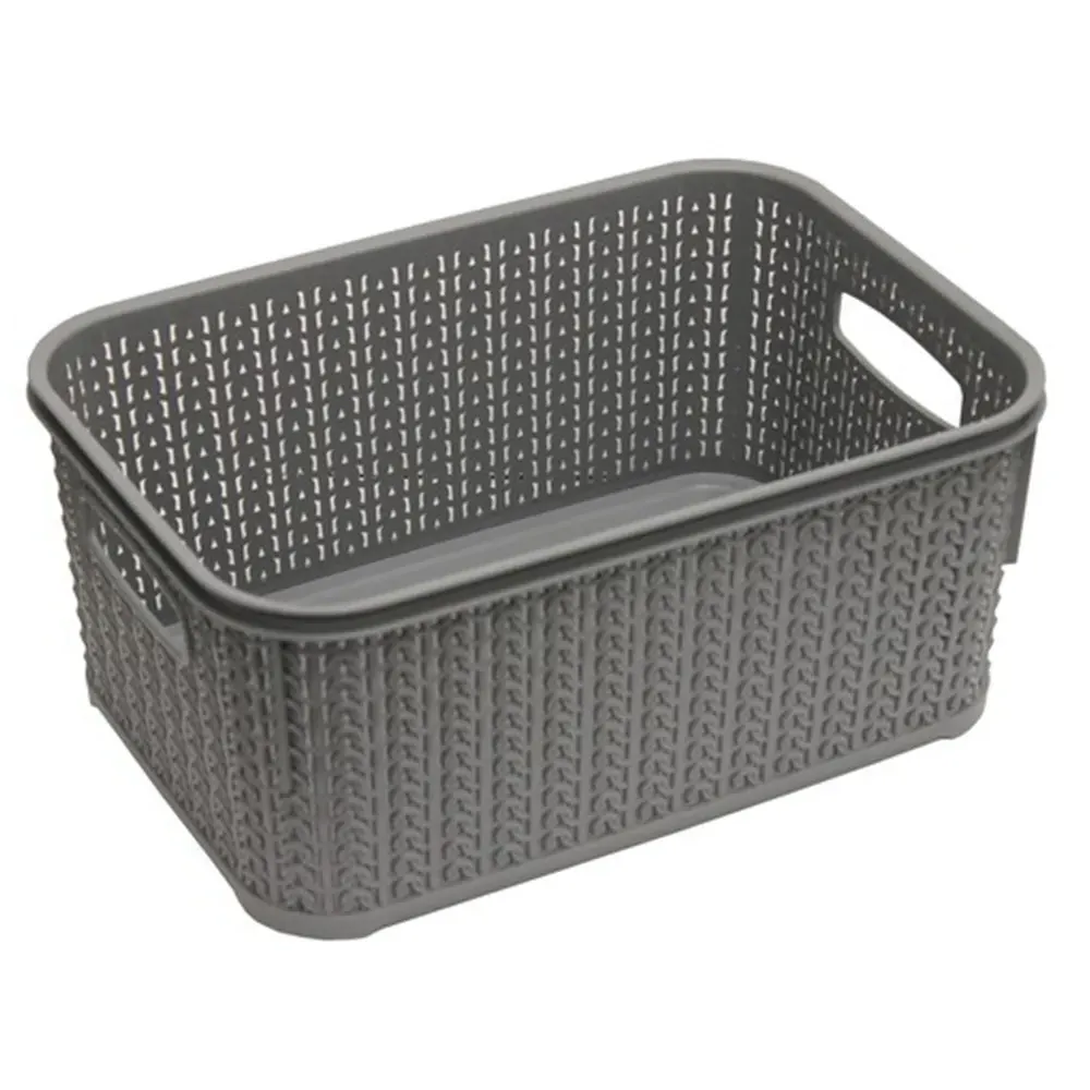 Loop 6L Storage Basket - Grey