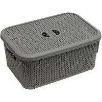 Loop 6L Storage Basket - Grey