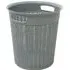 Loop Round Waste Paper Bin 12L - Grey