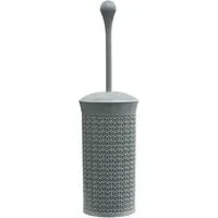 Loop Toilet Brush with Holder - Grey