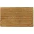 Manor Plain Doormat - Brown, Coir