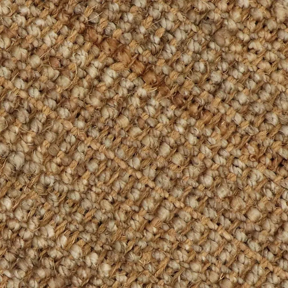Moris Boucle Coir and Jute Doormat 40x70cm - Brown