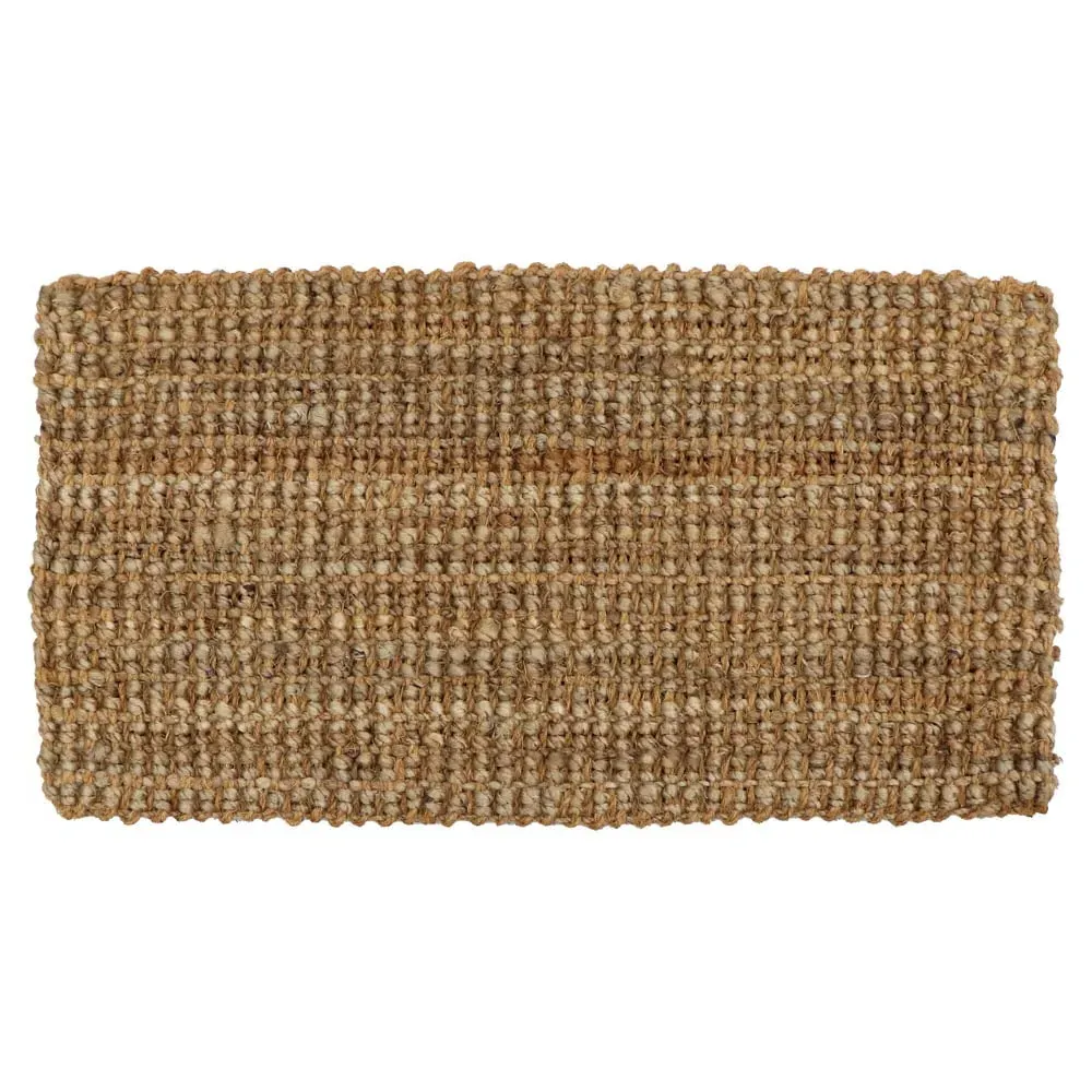 Moris Boucle Coir and Jute Doormat 40x70cm - Brown