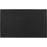 Olympus Medium Rubber Scraper Doormat - Black