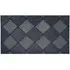 Platina Rubber Scrapper Doormat - Silver Blue