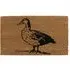 Quackers Duck Latex Coir Door Mat - Brown