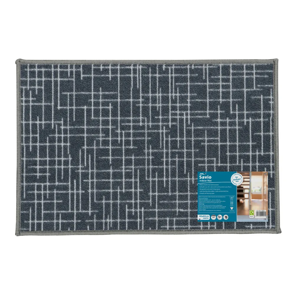 Savio Door Mat - Grey