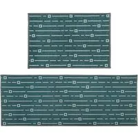 Savio M Washable Mat Runner - Teal