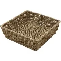 Seagrass Square Storage Tray