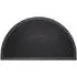 Sesia Halfmoon Rubber Scraper Mat - Black