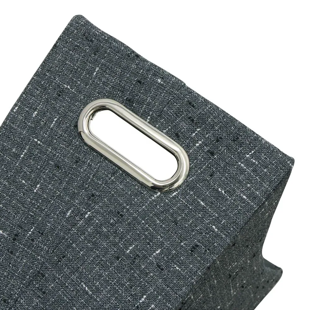 Shadow Fabric Magazine Holder - Charcoal Grey